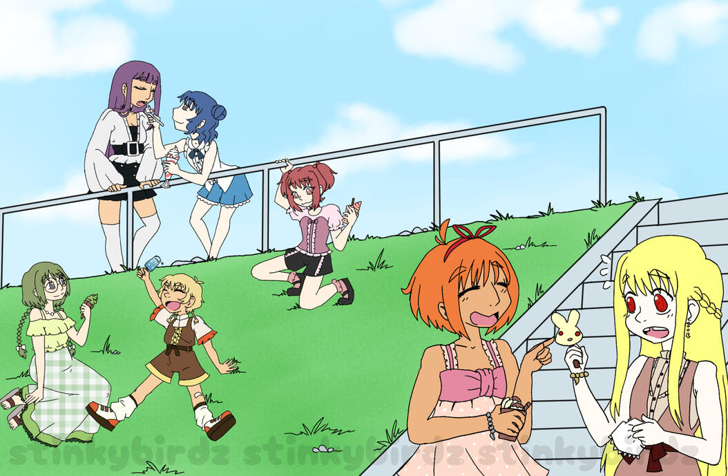 tokyo mew mew zine piece